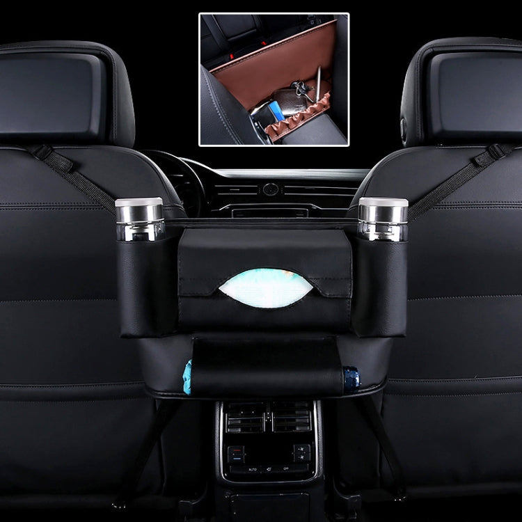 Car Front Seat Hanging Bag Paper Towel / Water Cup Storage Bag, Paper Towel / Water Cup (Beige), Paper Towel / Water Cup (Red), Paper Towel / Water Cup (Wine Red), Paper Towel / Water Cup (Brown), Paper Towel / Water Cup (Black), Paper Towel / Water Cup