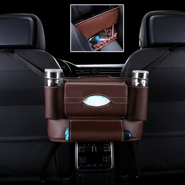 Car Front Seat Hanging Bag Paper Towel / Water Cup Storage Bag, Paper Towel / Water Cup (Beige), Paper Towel / Water Cup (Red), Paper Towel / Water Cup (Wine Red), Paper Towel / Water Cup (Brown), Paper Towel / Water Cup (Black), Paper Towel / Water Cup