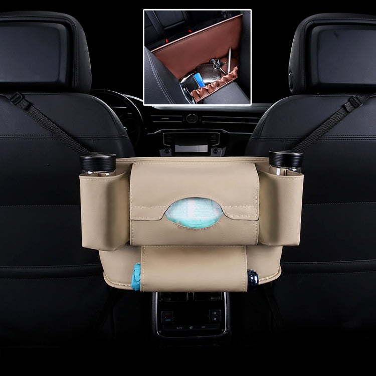 Car Front Seat Hanging Bag Paper Towel / Water Cup Storage Bag, Paper Towel / Water Cup, Paper Towel / Water Cup (Beige), Paper Towel / Water Cup (Red), Paper Towel / Water Cup (Wine Red), Paper Towel / Water Cup (Brown), Paper Towel / Water Cup (Black)