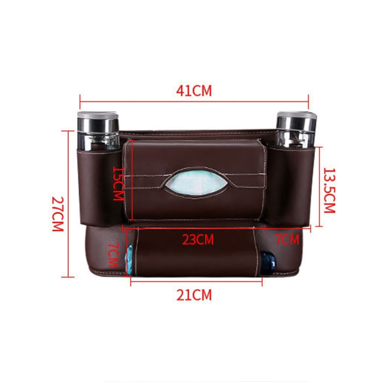 Car Front Seat Hanging Bag Paper Towel / Water Cup Storage Bag, Paper Towel / Water Cup (Beige), Paper Towel / Water Cup (Red), Paper Towel / Water Cup (Wine Red), Paper Towel / Water Cup (Brown), Paper Towel / Water Cup (Black), Paper Towel / Water Cup