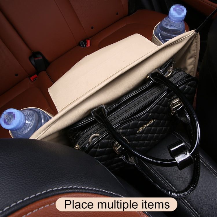 Car Front Seat Hanging Bag Paper Towel / Water Cup Storage Bag, Paper Towel / Water Cup (Beige), Paper Towel / Water Cup (Red), Paper Towel / Water Cup (Wine Red), Paper Towel / Water Cup (Brown), Paper Towel / Water Cup (Black), Paper Towel / Water Cup