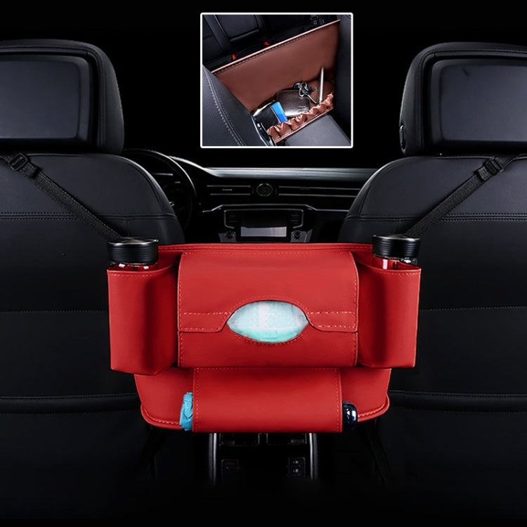 Car Front Seat Hanging Bag Paper Towel / Water Cup Storage Bag, Paper Towel / Water Cup (Beige), Paper Towel / Water Cup (Red), Paper Towel / Water Cup (Wine Red), Paper Towel / Water Cup (Brown), Paper Towel / Water Cup (Black), Paper Towel / Water Cup