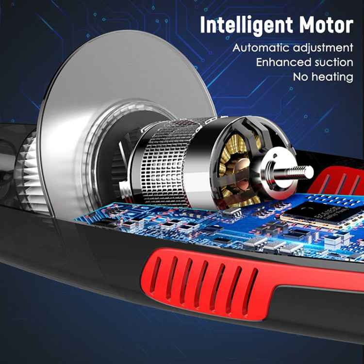 Car Wired Portable 120W Handheld Powerful Vacuum Cleaner with LED Light Cable Length: 5m