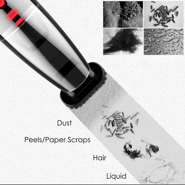 Car Wired Portable 120W Handheld Powerful Vacuum Cleaner with LED Light Cable Length: 5m