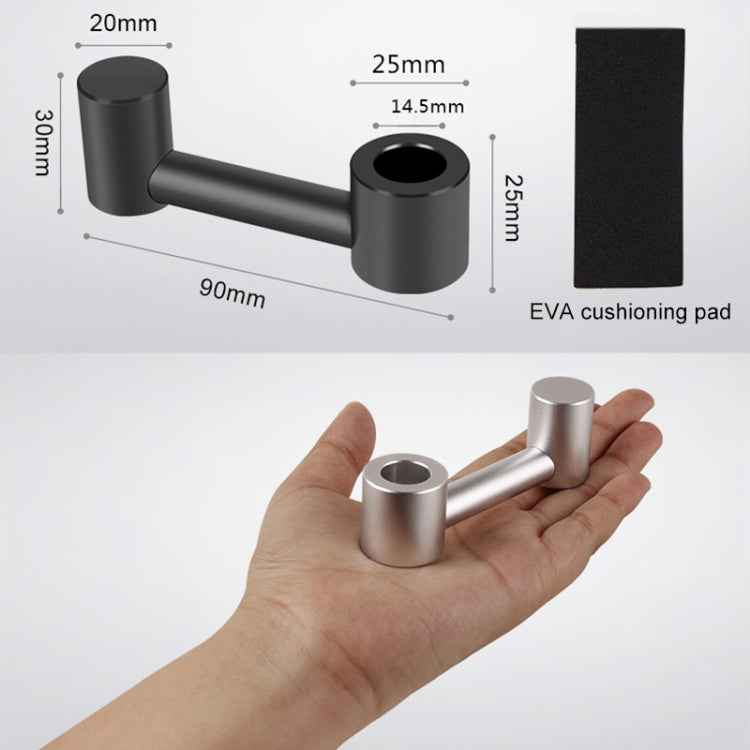 Car Hidden Creative Aluminum Alloy Seat Hook Organizer Storage Hanger