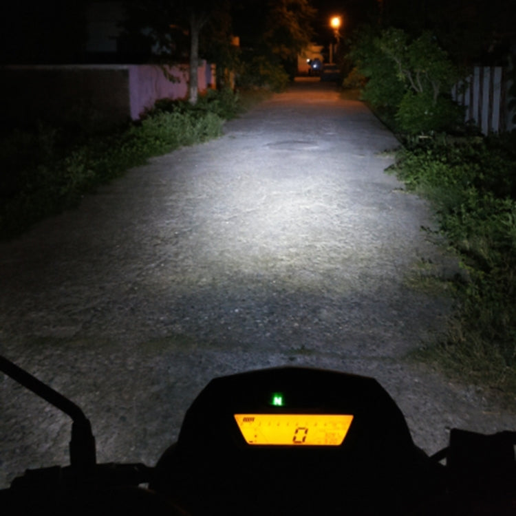 BA20D DC9-18V / 4.7W (H)2.2W(L) / 6000K / 500LM Motorcycle LED Headlight with COB Lamp Beads, BA20D