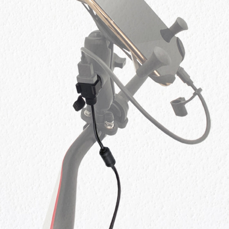 Quick Charging Waterproof Motorcycle USB Phone Charger Adapter, Cable Length: 2.27m, USB Phone Charger Adapter