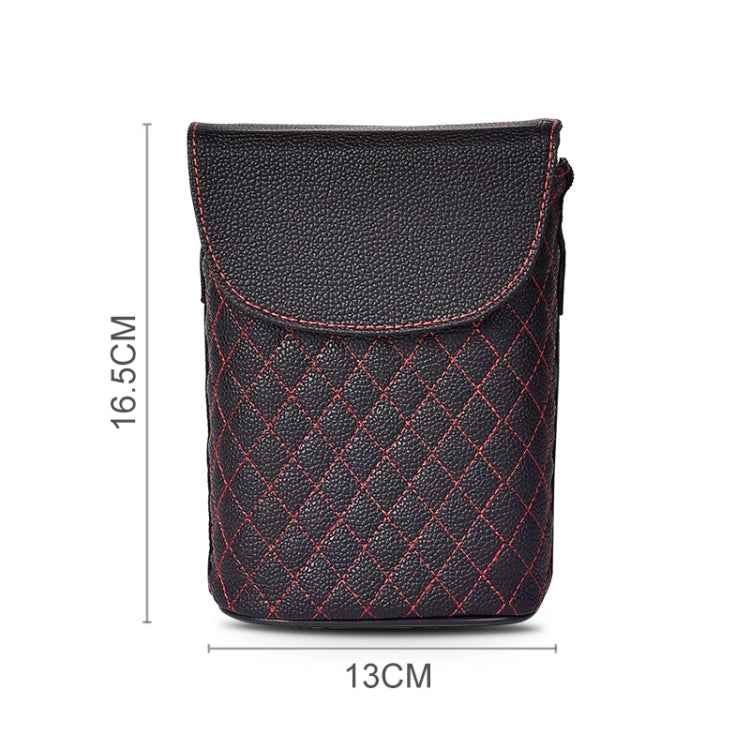 Car Back Seat Hook Garbage Can Car Storage Box