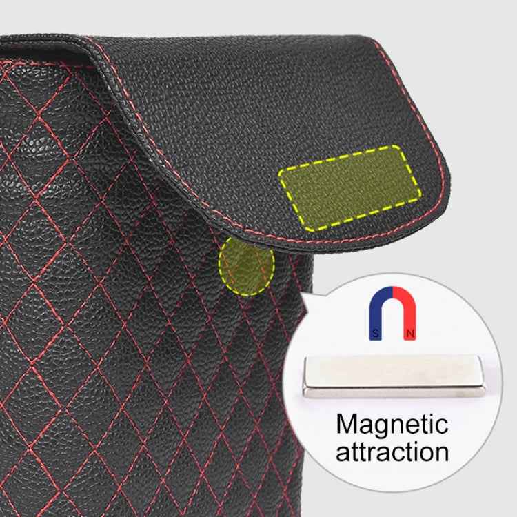 Car Back Seat Hook Garbage Can Car Storage Box