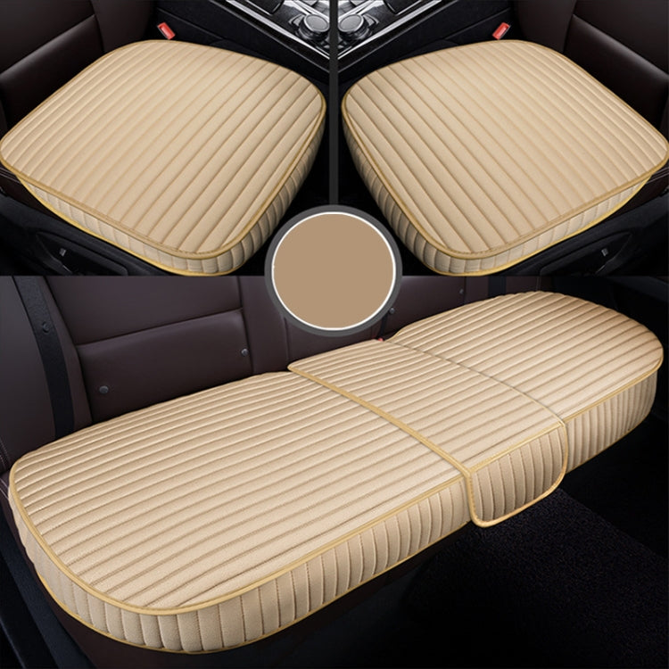 3 in 1 Car Seat Cushion Free Binding All Inclusive Seat Mat Set, All Inclusive (Black), All Inclusive (Coffee), All Inclusive (Grey), All Inclusive (Blue), All Inclusive (Beige), All Inclusive (Red)