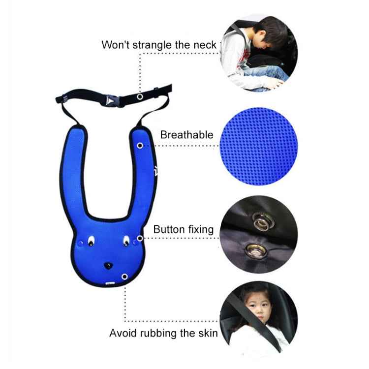 Car Child Rabbit Double Shoulder Seat Belt Adjuster