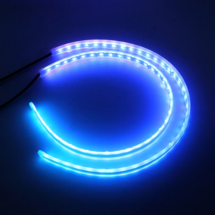 60cm DC12V 7.4W Car Colorful Daytime Running Lights APP Control, 60cm