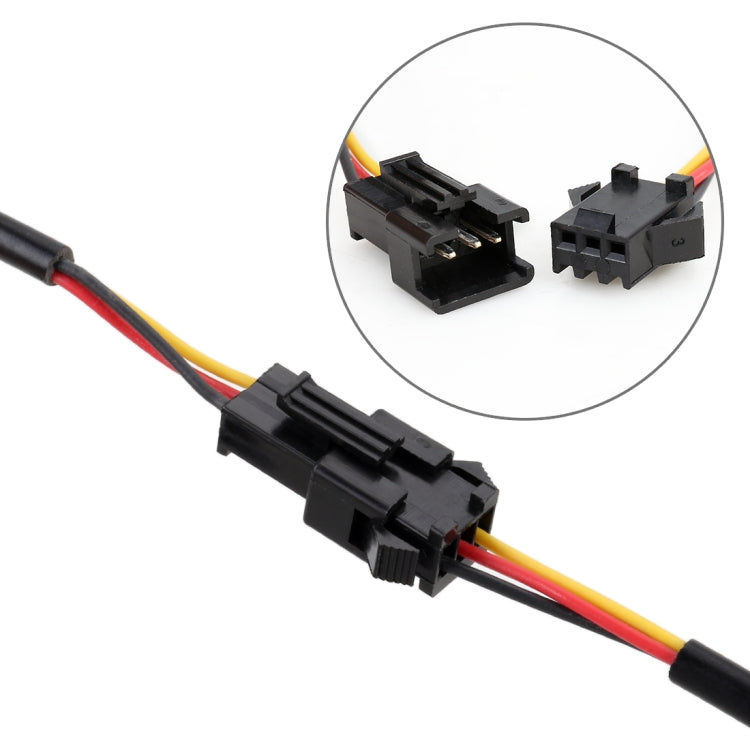 60cm DC12V 7.4W Car Colorful Daytime Running Lights APP Control, 60cm