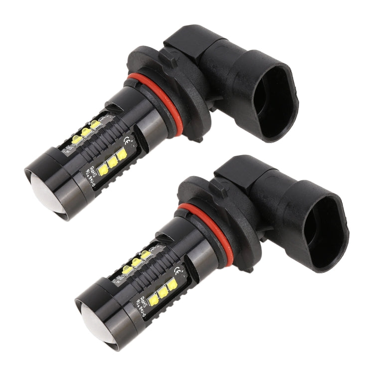 2 PCS 9005 / 9006 DC12V 4.3W 6000K 500LM Car Fog Lights with 12LEDs SMD-2525