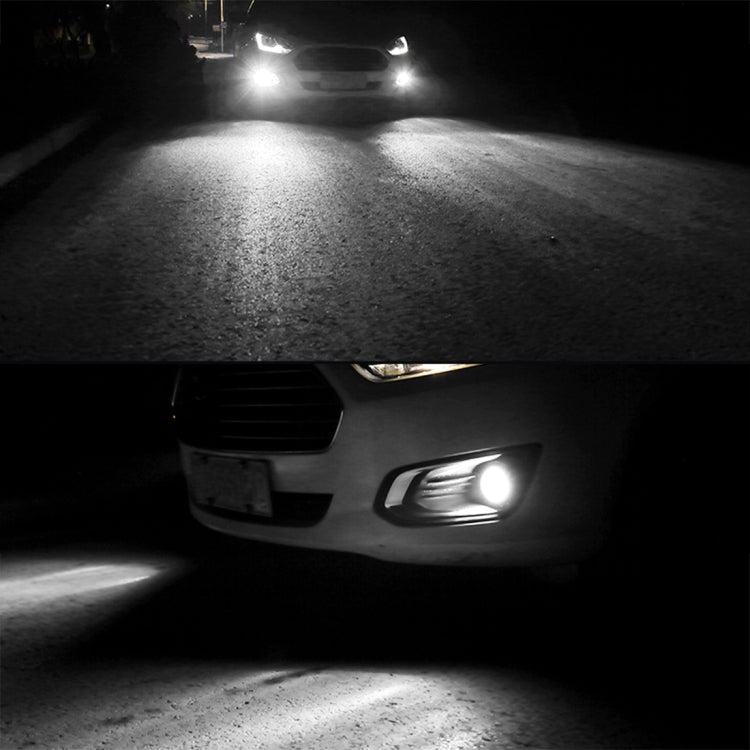 2 PCS H4 DC12V 4.3W 6000K 500LM Car Fog Lights with 12LEDs SMD-2525, H4