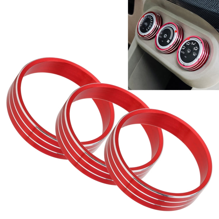 Car Metal Air Conditioner Knob Case for Mitsubishi ASX, For Mitsubishi ASX (Blue), For Mitsubishi ASX (Red), For Mitsubishi ASX (Silver), For Mitsubishi ASX (Black), For Mitsubishi ASX (Gold)