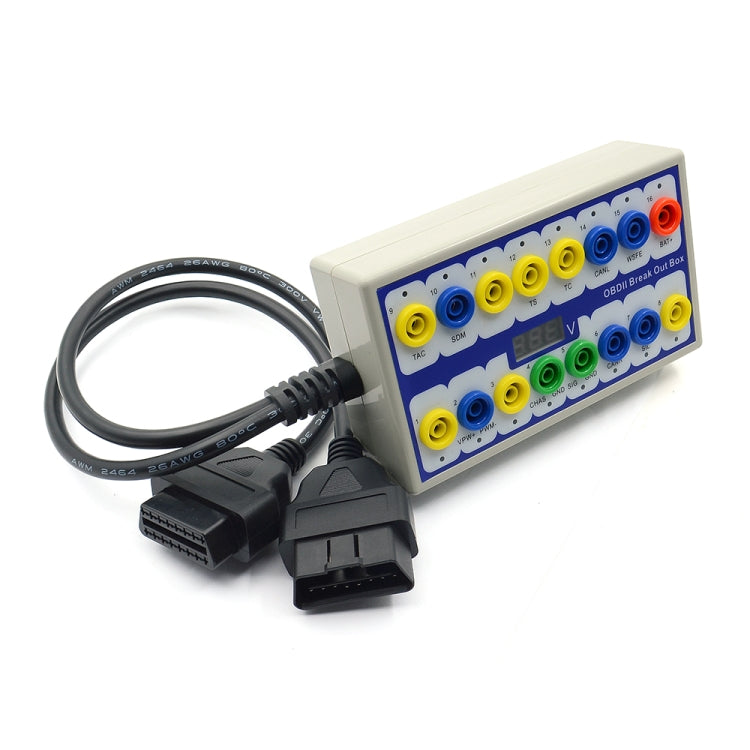 Car OBDII Protocol Detector Break Out Box, Break Out Box