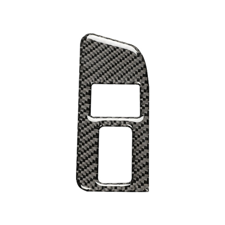 Car Carbon Fiber Trunk Switch Decorative Sticker for Subaru BRZ / Toyota 86 2013-2017, Left Drive, Trunk Switch, Left Drive