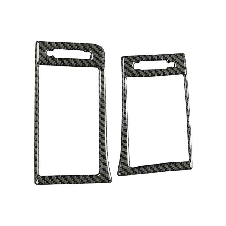 Car Carbon Fiber Left and Rght Air Outlet Decorative Sticker for Lexus IS250 2013-, Left Drive