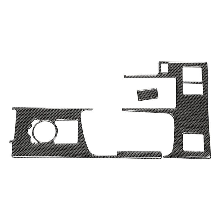 Car Carbon Fiber Gear Position Panel Decorative Sticker for Lexus IS250 2013-, Left Drive A Style