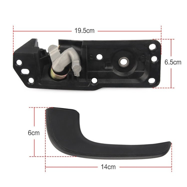 Car Interior Right Door Handle Repair Kit for Chevrolet 2007-2013