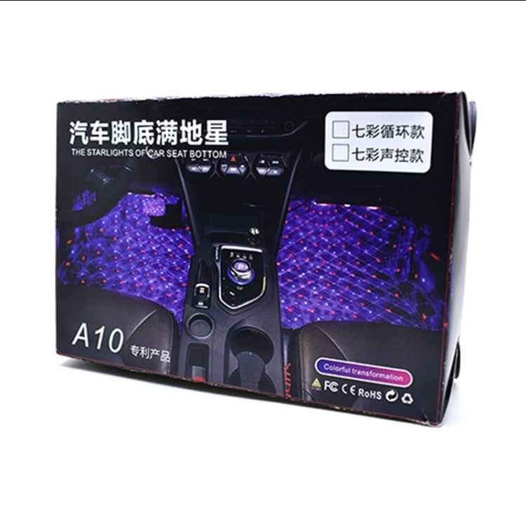 Universal Car LED Atmosphere Lights Emergency Foot Light Ordinary Version