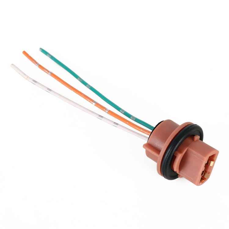 2 PCS 7443B Bulb Holder Base Female Socket with Cable