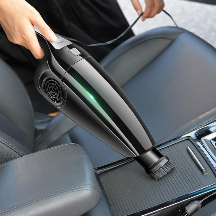 Eighth Generation Car Vacuum Cleaner 120W Wet and Dry Dual-use Strong Suction, Eighth (White), Eighth (Black), Eighth (Orange)