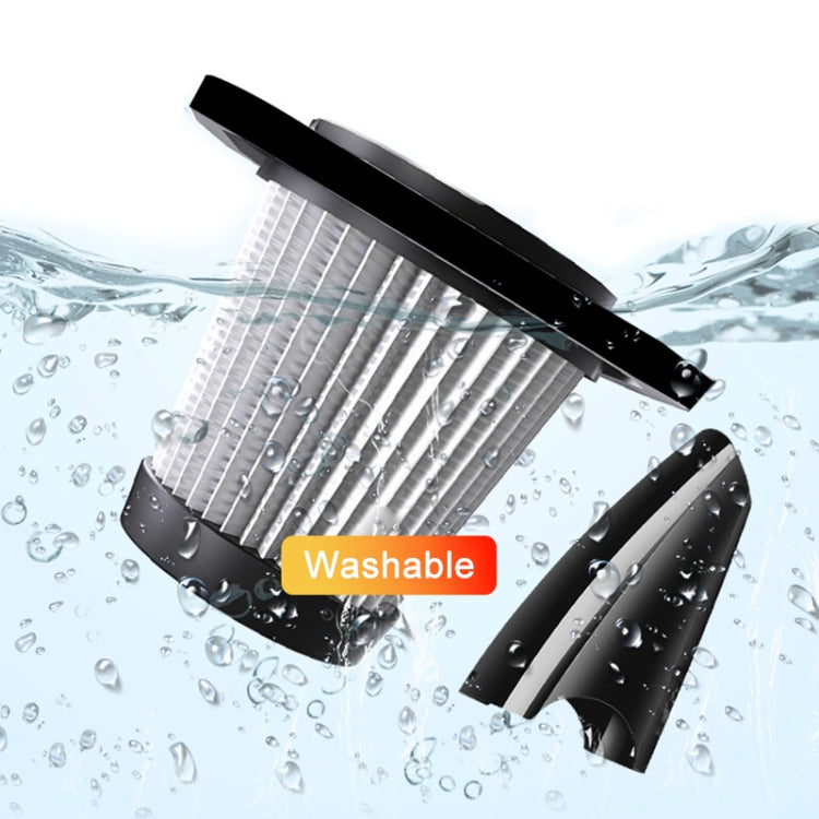 Eighth Generation Car Vacuum Cleaner 120W Wet and Dry Dual-use Strong Suction, Eighth (White), Eighth (Black), Eighth (Orange)