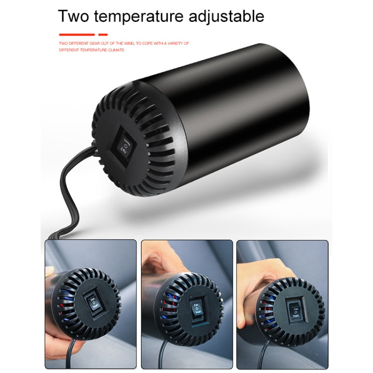 12V Portable Car Electric Heater Winter Defroster, Ordinary Version with Bracket Cable Length: 1.5m, Ordinary
