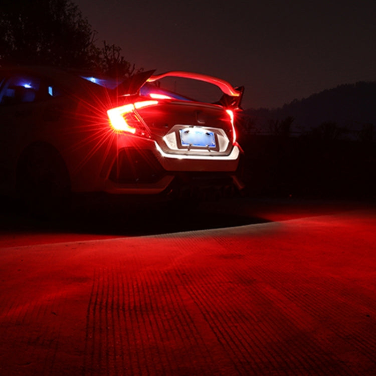 2 PCS 7443 DC12V / 2.2W Car Strobe Brake Lights with 42LEDs SMD-2835 Lamps, 7443 Strobe