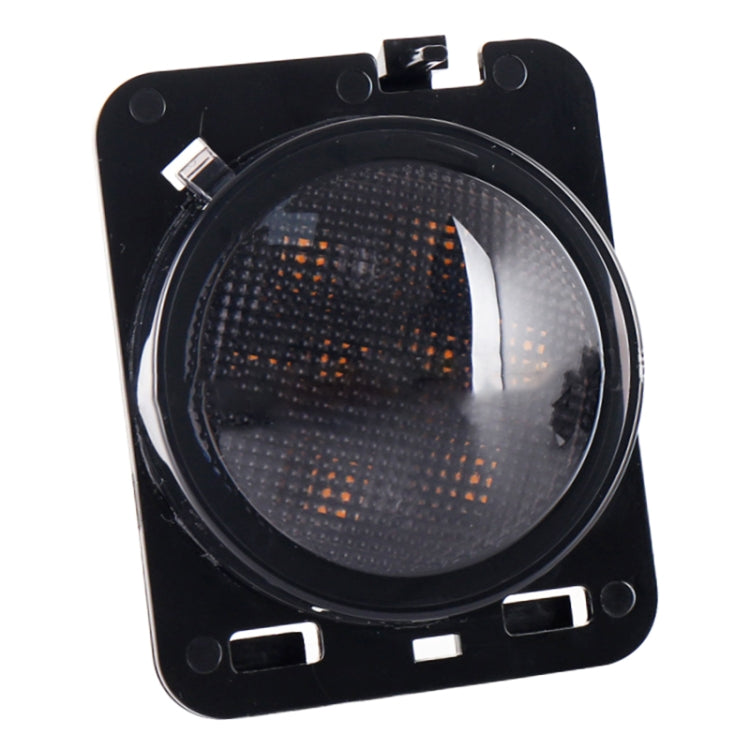 2 PCS 8W DC 12V Car SUV Refit LEDWheel Eyebrow Turn Signal for Jeep Wrangler JK 07-17, Specification: Butt Assembly Without Aperture, Specification: Butt Assembly Without Aperture