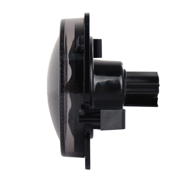 2 PCS 8W DC 12V Car SUV Refit LED Wheel Eyebrow Turn Signal for Jeep Wrangler JK 07-17, Specification: Butt Assembly with Aperture, Specification: Butt Assembly with Aperture