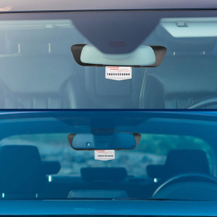 YC-193 Multifunctional Car Interior Rearview Mirror Large Field of Vision Anti-glare Auxiliary Car Blue Mirror