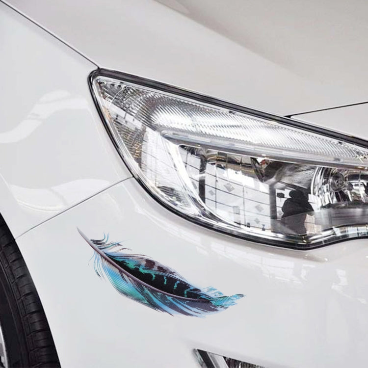 Feather Car Body Random Stickers, Pattern 5, Pattern 5