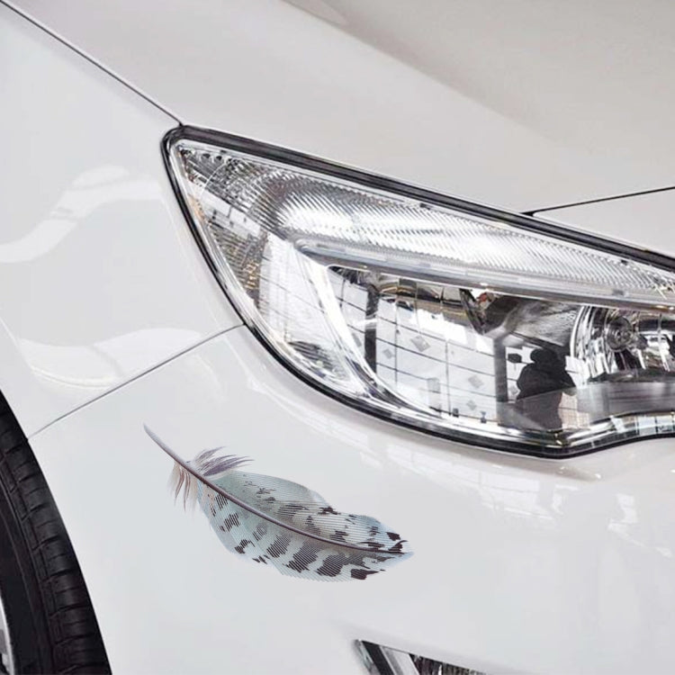 Feather Car Body Random Stickers, Pattern 6, Pattern 6