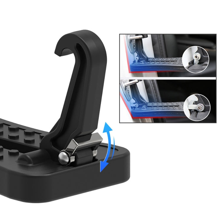 Multi-functional Car Door Sill Step Pedals Pads with Safety Hammer, Pedals Pads with Safety Hammer (Silver), Pedals Pads with Safety Hammer (Black), Pedals Pads with Safety Hammer (Green), Pedals Pads with Safety Hammer (Red)