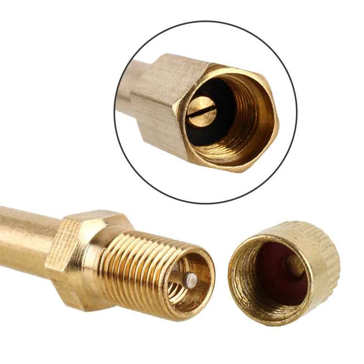 5 PCS Car Tires Valve Inflatable Extension Tube, Length: 50mm