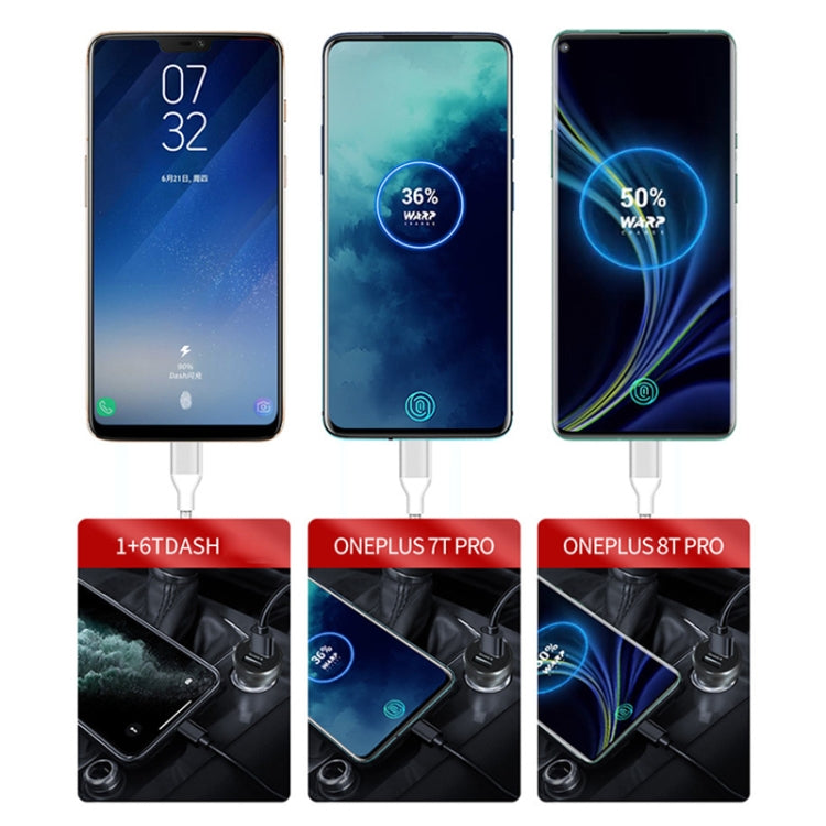 DASH / WARP 30W Car Flash Charger for OnePlus