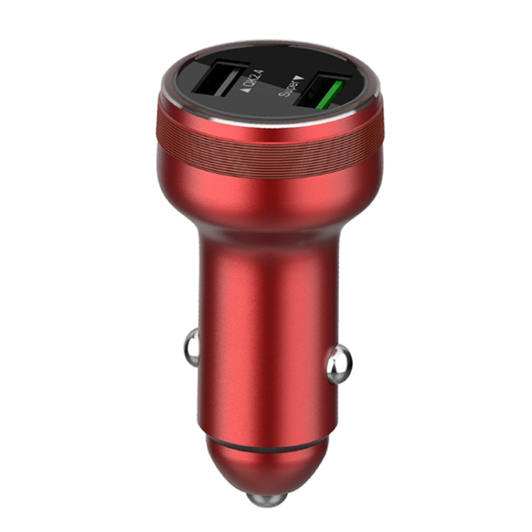 Dual USB 66W Car Flash Charger for OPPO / Huawei