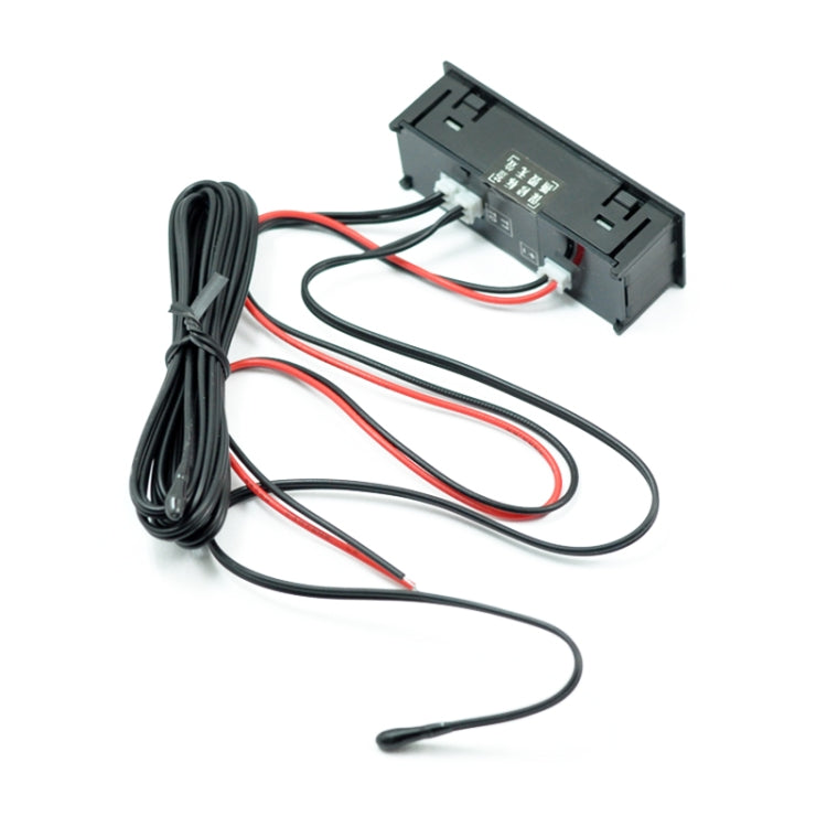 3 in 1 Car High-precision Electronic LED Luminous Clock + Thermometer + Voltmeter, 3 in 1 Red, 3 in 1 Green, 3 in 1 Blue