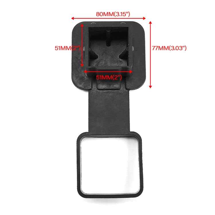 2 inch Car Tow Hook Dust Plug Protective Cover