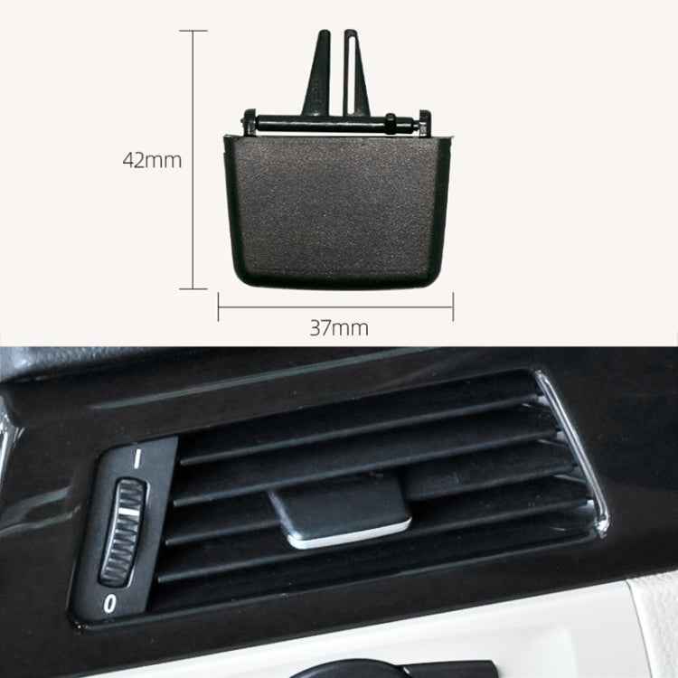 Car Front Air Conditioning Exhaust Switch Paddle Air Conditioning Leaf Clip for BMW 3 Series E90, Left and Right Drive Universal