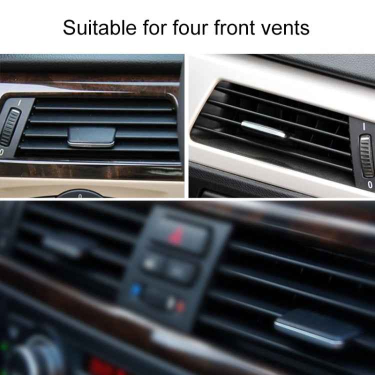 Car Front Air Conditioning Exhaust Switch Paddle Air Conditioning Leaf Clip for BMW 3 Series E90, Left and Right Drive Universal