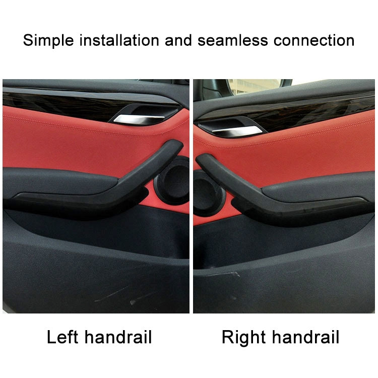 Car Left Side Inner Door Handle for BMW X1 2009-2015, Left and Right Drive Universal, Left Side (Black), Left Side (Beige)