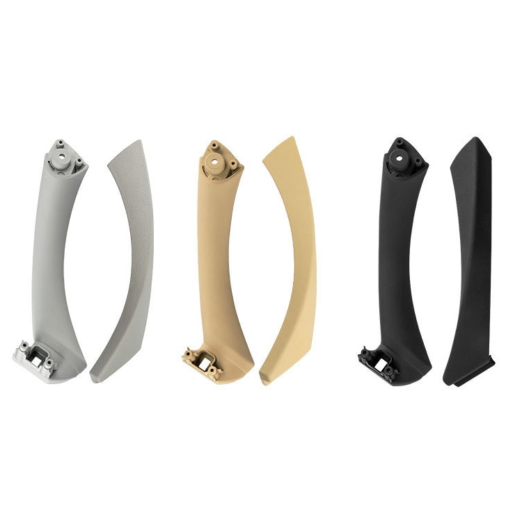 Car Left Side Inner Armrest Door Handle Assembly for BMW E90 2005-2012, Left and Right Drive Universal, Left Handle Assembly (Beige), Left Handle Assembly (Black), Left Handle Assembly (Grey)