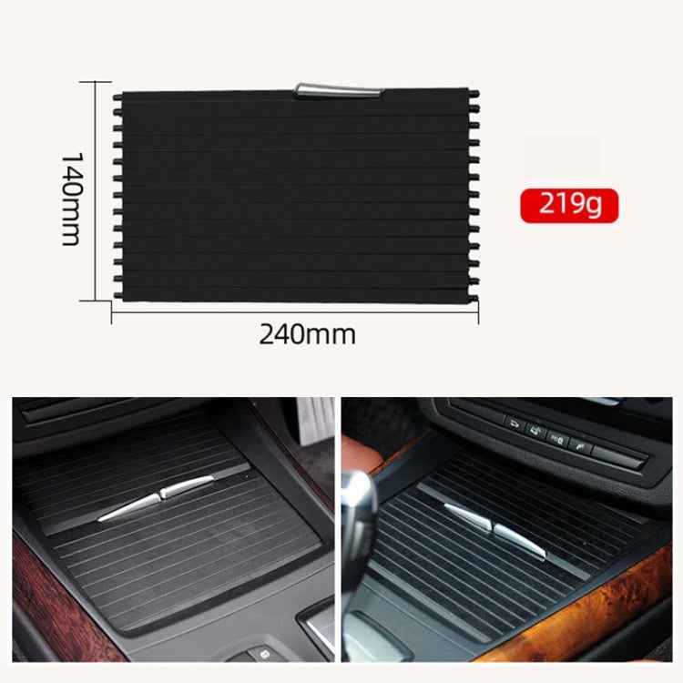 Car Water Cup Holder Zipper Front Section for BMW X5 / X6 2007-2013