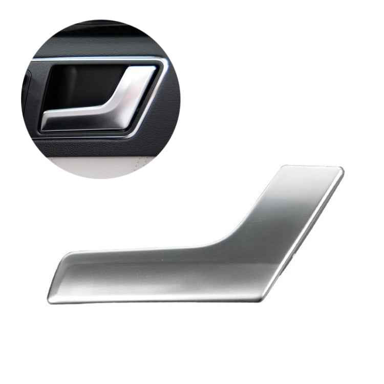 Car Right Side Electroplating Matte Inner Door Handle for Mercedes-Benz C Class W204 / X204 2008-2015, Left and Right Drive Universal