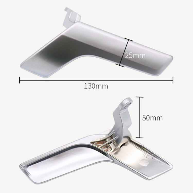 Car Right Side Electroplating Matte Inner Door Handle for Mercedes-Benz C Class W204 / X204 2008-2015, Left and Right Drive Universal