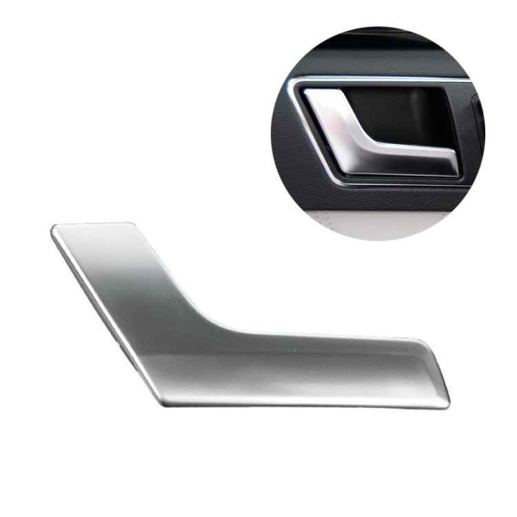 Car Left Side Electroplating Matte Inner Door Handle for Mercedes-Benz C Class W204 / X204 2008-2015, Left and Right Drive Universal